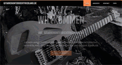 Desktop Screenshot of gitarrenunterrichtberlin.net